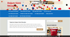 Desktop Screenshot of dogumgunumesajlari.net