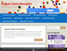 Tablet Screenshot of dogumgunumesajlari.net